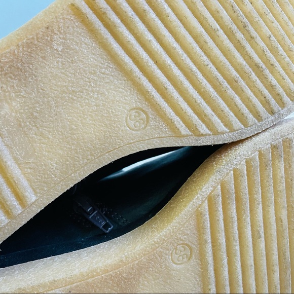 Anthro Miss Albright Leather Braided Knee Boots - Picture 9 of 11